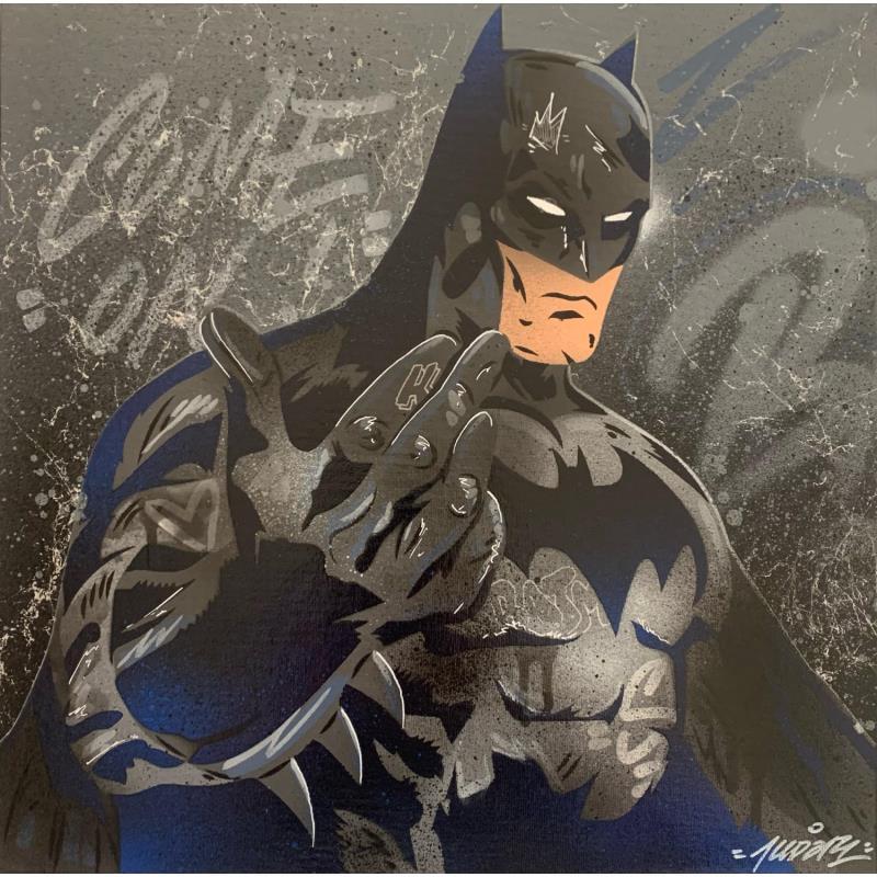 Peinture SUPER BATMAN par Kedarone | Tableau Pop-art Acrylique, Graffiti Icones Pop