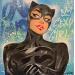 Painting SEXY  CATWOMAN by Kedarone | Painting Pop-art Pop icons Graffiti Acrylic