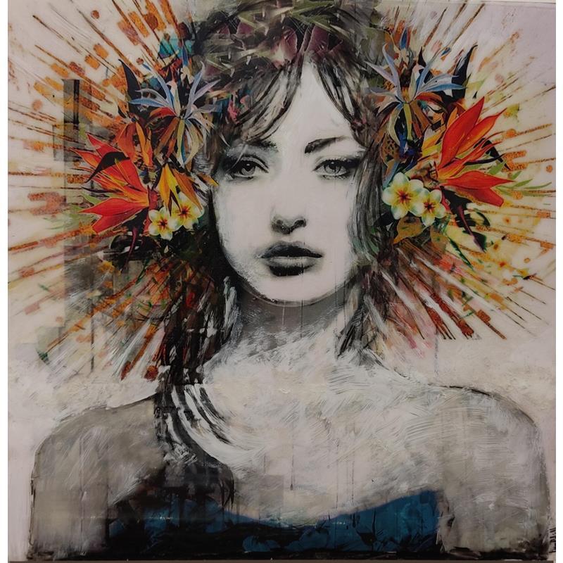 Painting Alma de Laia by Bofill Laura | Painting Figurative Portrait Acrylic Resin