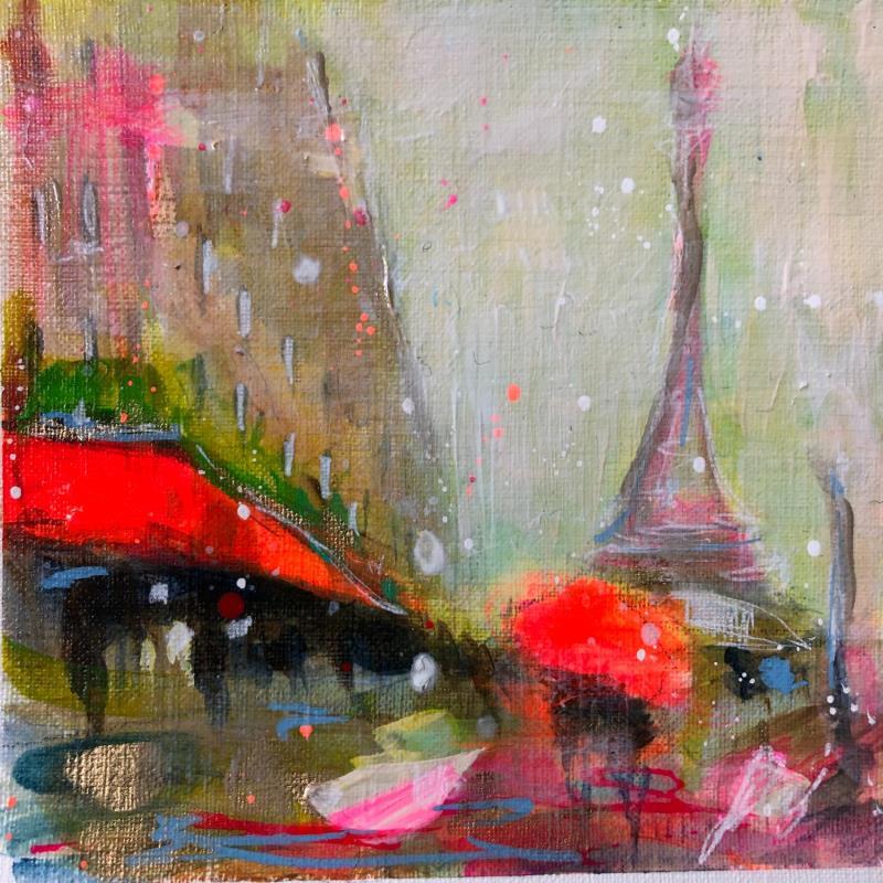 Gemälde Paris 5 von Solveiga | Gemälde Acryl