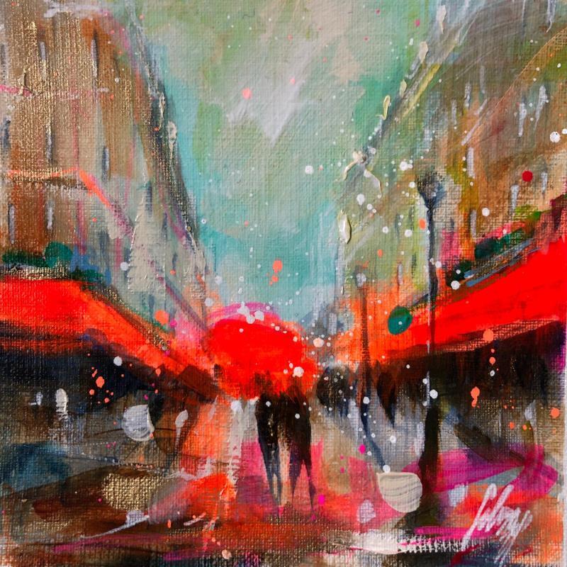 Painting Paris 8 by Solveiga | Painting Acrylic