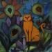 Gemälde Santrite von Sundblad Silvina | Gemälde Figurativ Acryl Pastell