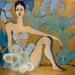 Gemälde Exhausted von Sundblad Silvina | Gemälde Figurativ Acryl Pastell
