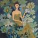 Gemälde Fairy in blues von Sundblad Silvina | Gemälde Figurativ Acryl Pastell