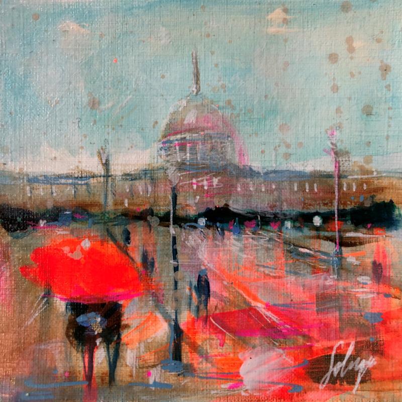 Painting Paris 1 by Solveiga | Painting Acrylic