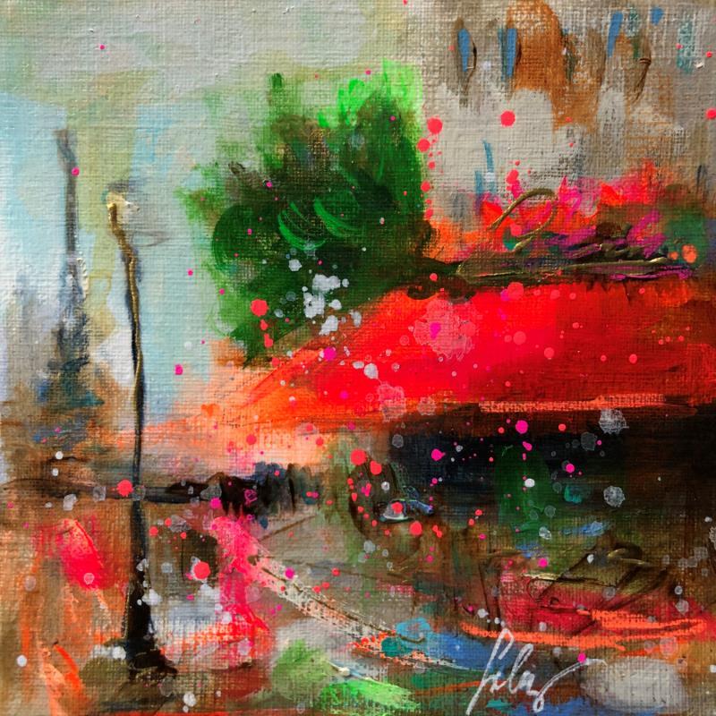 Painting Paris 3 by Solveiga | Painting Acrylic