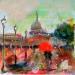 Painting Paris 3 bis  by Solveiga | Painting Acrylic