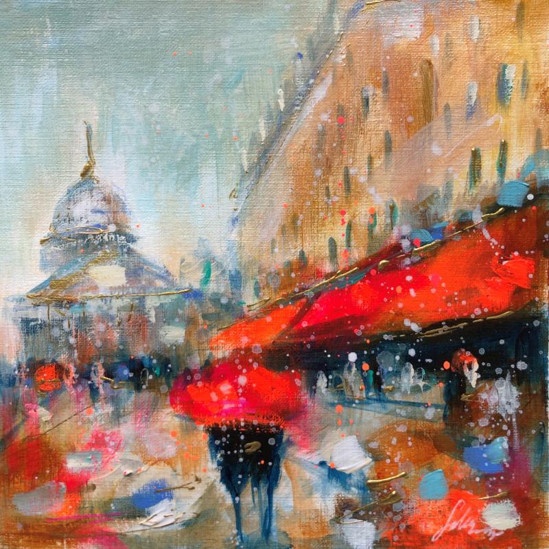 Painting Panthéon  by Solveiga | Painting Acrylic