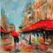Painting Afternoon by Solveiga | Painting Acrylic