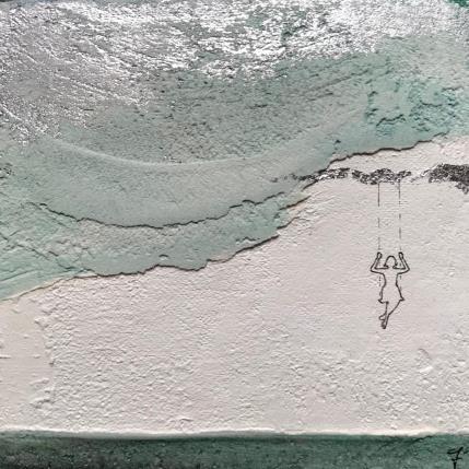 Gemälde LA VITA SEGRETA von Roma Gaia | Gemälde Materialismus Acryl, Sand Minimalistisch