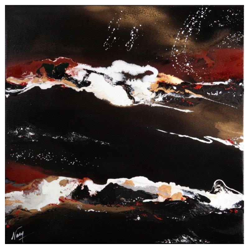 Painting 847 by Naen | Painting Abstract Acrylic, Ink