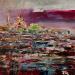 Painting Paris butte Montmartre by Reymond Pierre | Painting Figurative Urban Oil