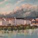 Gemälde Les bulles Grenoble 4 von Lallemand Yves | Gemälde Figurativ Urban Acryl