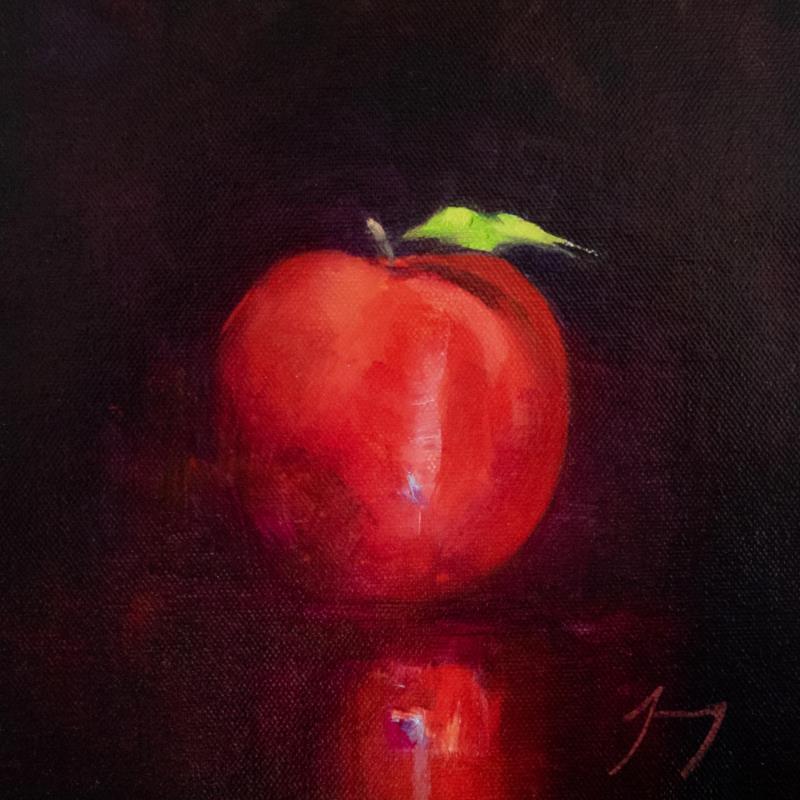 Painting Le fruit défendu by Jung François | Painting Figurative Still-life Oil