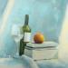 Painting Lazy afternoon by Jung François | Painting Figurative Still-life Oil