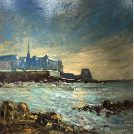 Painting Lumière du jour à St Malo by Greco Salvatore | Painting Figurative Oil