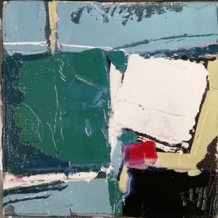 Painting l'un contre l'autre by L'huillier Françis | Painting Abstract Oil Landscapes