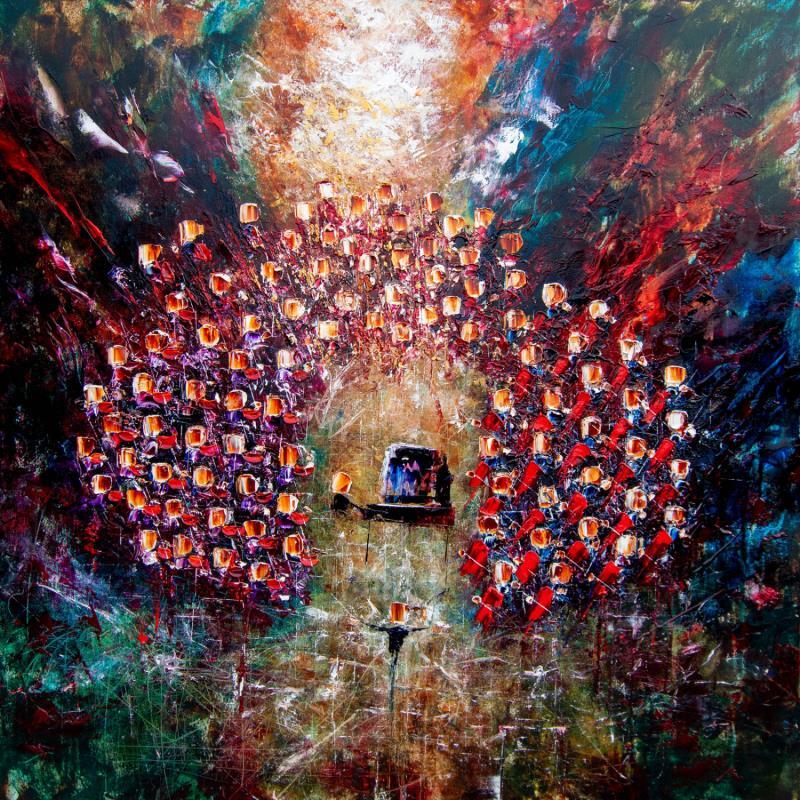Painting Concert Leviathan by Reymond Pierre | Painting Figurative Oil Music
