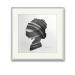Peinture Time CLXV par Nicol | Tableau Figuratif Portraits Minimaliste Noir & blanc Encre