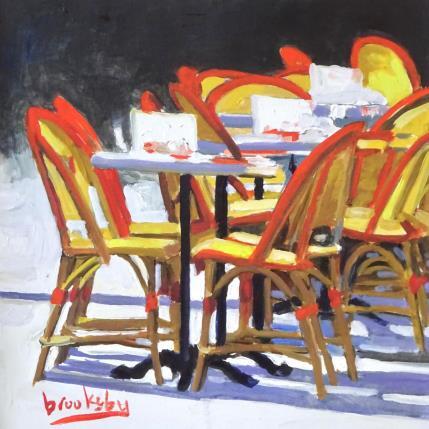 Painting Ready for Lunch by Brooksby | Painting Figurative Oil