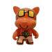 Sculpture Mr Orange by Ralau | Sculpture Raw art Animals Acrylic Posca
