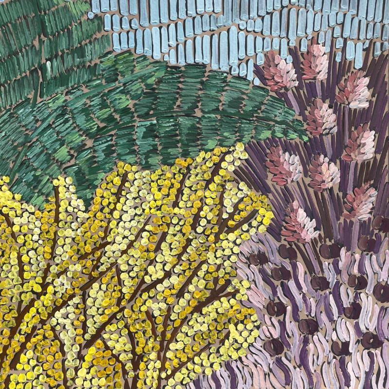 Painting Spring herbs  by Dmitrieva Daria | Painting Impressionism Acrylic