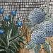 Gemälde hydrangea and rye 1 von Dmitrieva Daria | Gemälde Impressionismus Natur Acryl