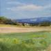 Gemälde Ferme des Mazans von Giroud Pascal | Gemälde Figurativ Landschaften Öl