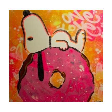 Gemälde Dream's Donut von Kedarone | Gemälde Pop-Art Acryl, Graffiti Pop-Ikonen