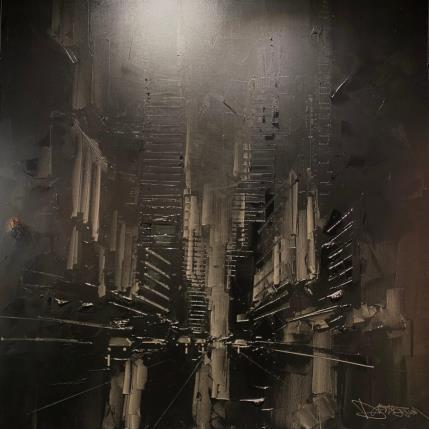 Peinture Dark Manhattan par Castan Daniel | Tableau Figuratif Huile