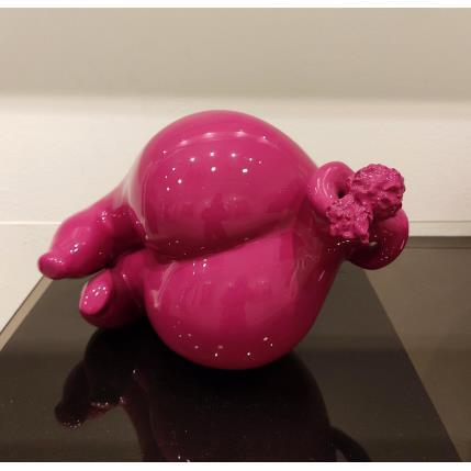 Sculpture Rose by Silve Aude | Sculpture Figurative Resin Minimalist, Nude