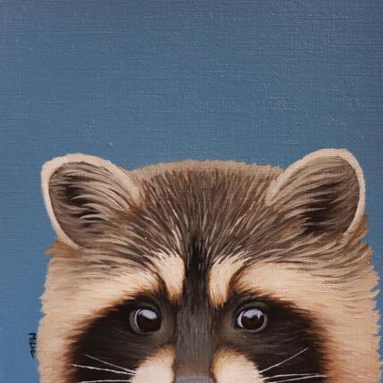Painting I SEE YOU 64 by Milie Lairie | Painting Realism Oil Animals