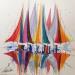 Painting Mes espoirs en mer by Fonteyne David | Painting Figurative Marine Acrylic