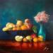Painting Opulence by Jung François | Painting Figurative Still-life Oil