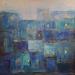 Gemälde Blue world 2 von Solveiga | Gemälde Acryl