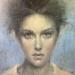 Gemälde Eyes contact von Ivanova Margarita | Gemälde Surrealismus Porträt Öl