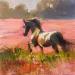 Painting Summer silk by Bond Tetiana | Painting Figurative Landscapes Animals Oil