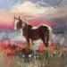 Painting A journey into magic by Bond Tetiana | Painting Figurative Landscapes Animals Oil