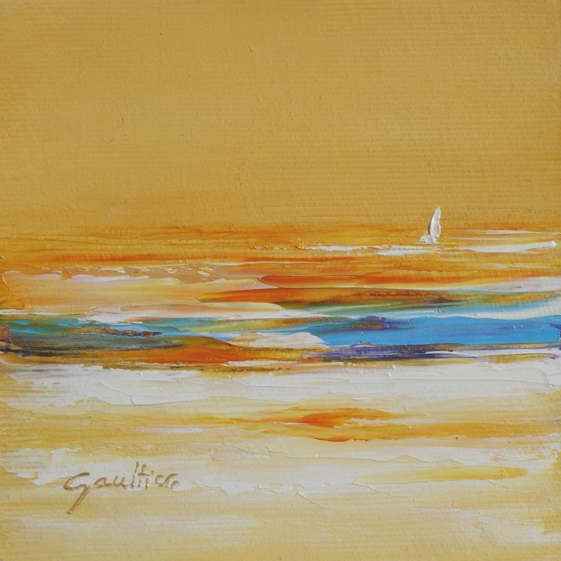 Gemälde Soleil levant von Gaultier Dominique | Gemälde Figurativ Marine Öl