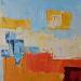 Painting Le matin  by Tomàs | Painting Abstract Landscapes Oil