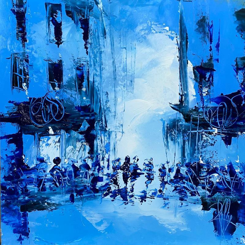 Painting Soirée by Raffin Christian | Painting Figurative Oil Urban