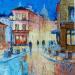 Gemälde Le Consulat Montmartre von Jmara Tatiana | Gemälde Figurativ Öl