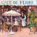 Peinture Café de FLORE  par Dontu Grigore | Tableau Figuratif Urbain Huile
