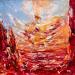 Painting Arizona sunset 1 by Reymond Pierre | Painting Figurative Landscapes Oil