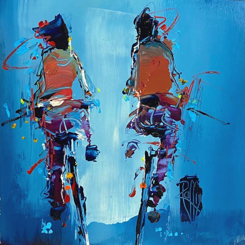 Painting Un peu de toi by Raffin Christian | Painting Figurative Oil Life style, Pop icons