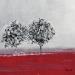Painting Force vive by Escolier Odile | Painting Figurative Landscapes Nature Acrylic