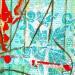 Gemälde F2 AME FAUVE 10029-1558-20240214-5 von Sablyne | Gemälde Figurativ Alltagsszenen Holz Pappe Acryl Collage Tinte Pastell Blattgold Upcycling Papier Pigmente