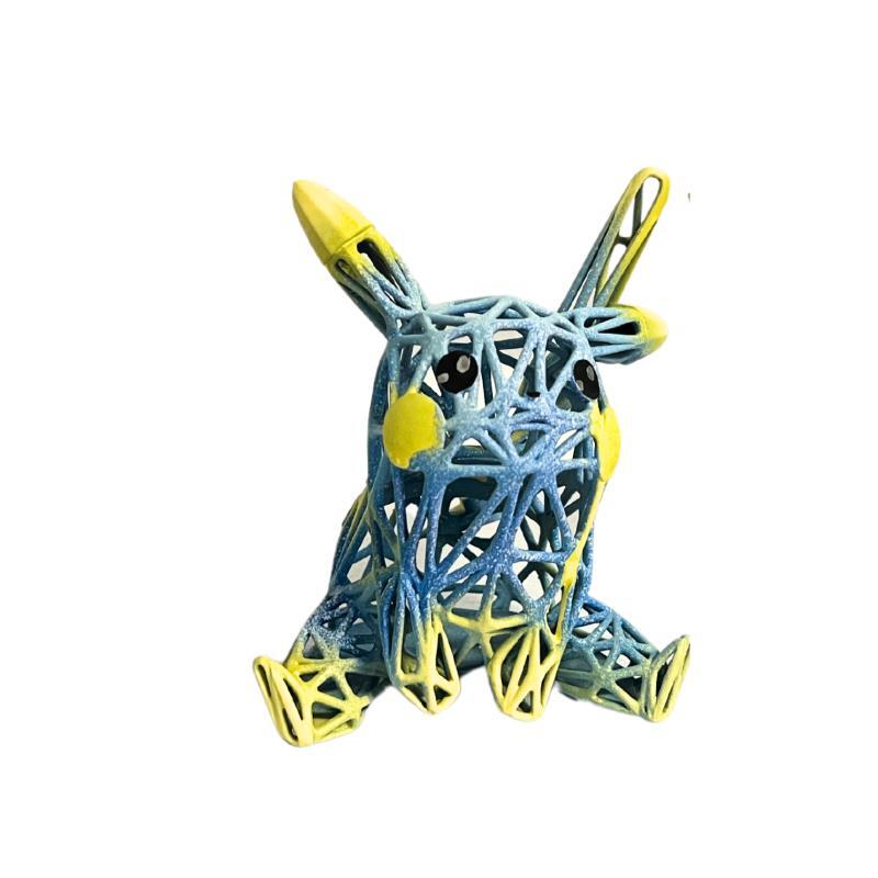 Sculpture Sky Pikachu by Mikhel Julien | Sculpture Pop-art Graffiti, Resin