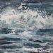 Painting 15 degrés by Ortis-Bommarito Nicole | Painting Figurative Marine Acrylic