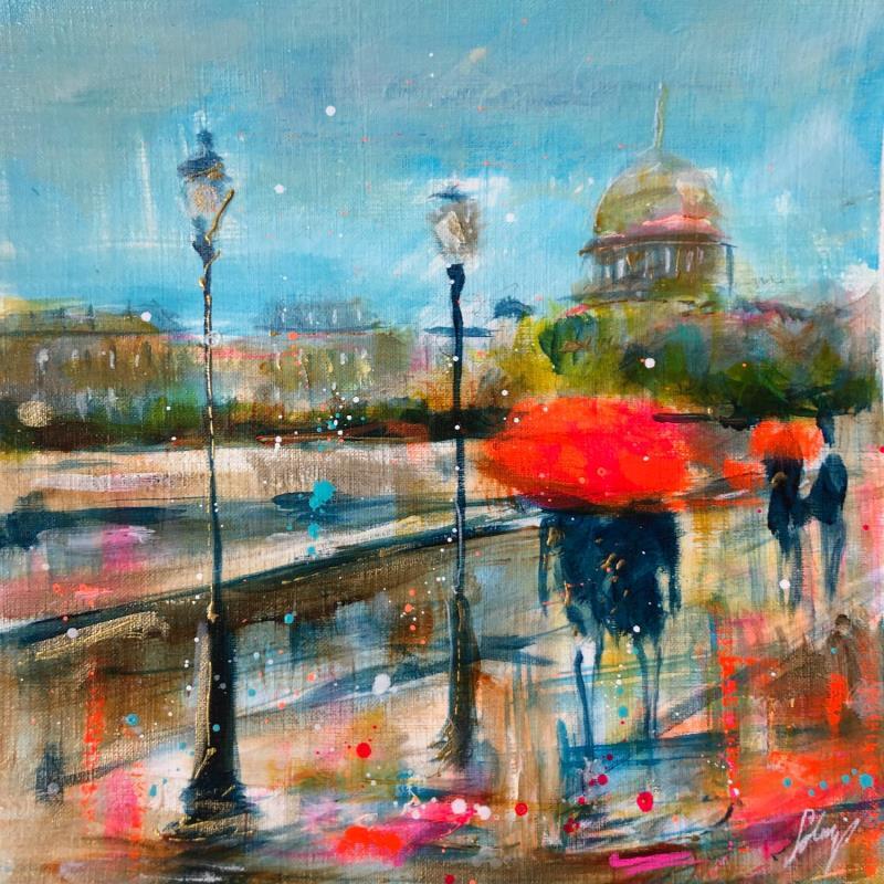 Painting La Seine by Solveiga | Painting Acrylic